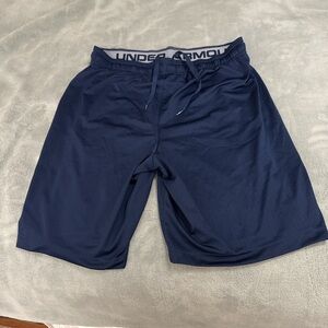 Under Armour Navy Athletic Mesh Shorts